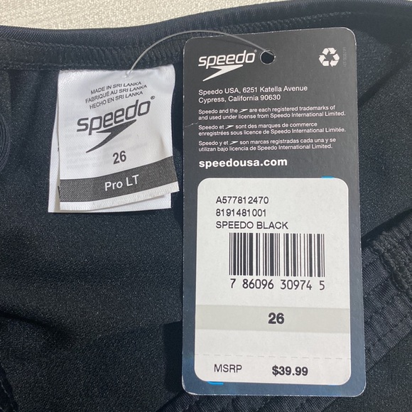 SPEEDO Women's Pro LT One-Piece Swimsuit Size 0/26 - Picture 5 of 7